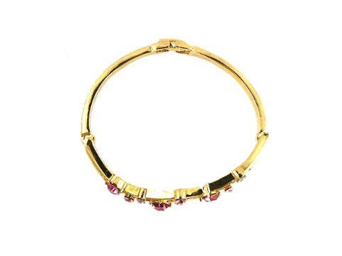 Armbånd med pink sten