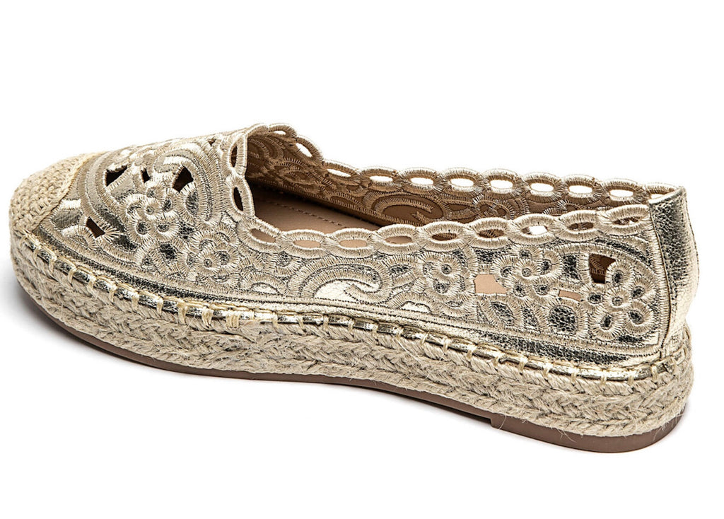 Broderede espadriller