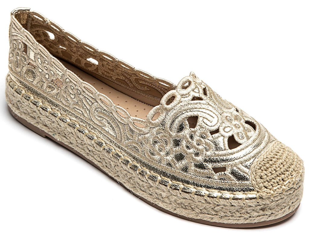 Broderede espadriller