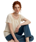 Onesize top med blonde