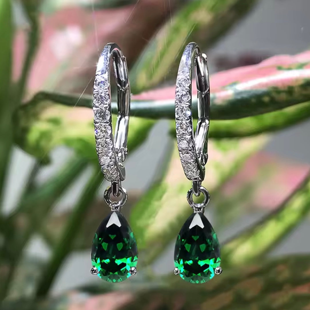 Kreol med droppformad strass
