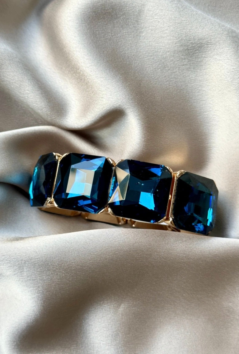 Statement armbånd med rhinsten