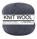KNIT WOOL från Knitandmore ANTRACITE