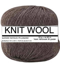 KNIT WOOL från Knitandmore HAZELNUT