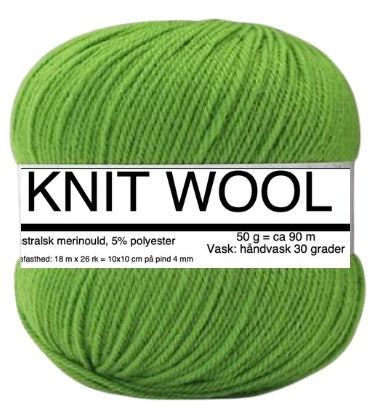 KNIT WOOL fra Knitandmore PEA