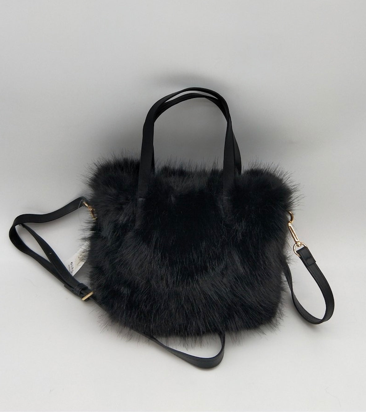 Taske i fake fur