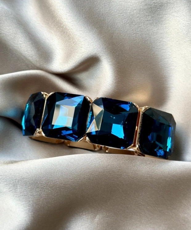 Statement armbånd med rhinsten