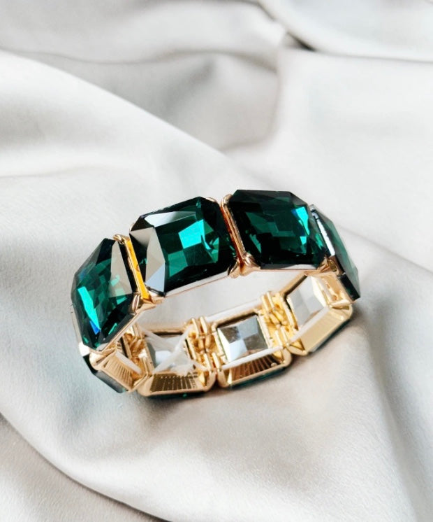 Statement armbånd med rhinsten