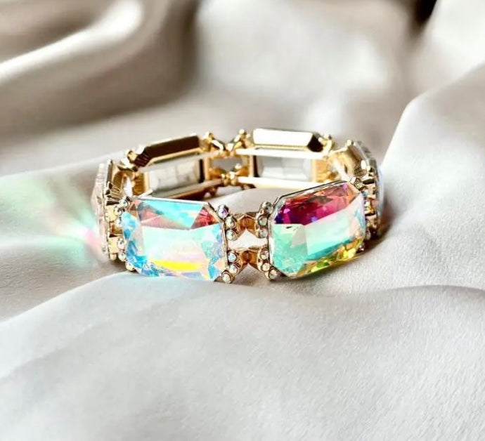 Armbånd med rhinsten